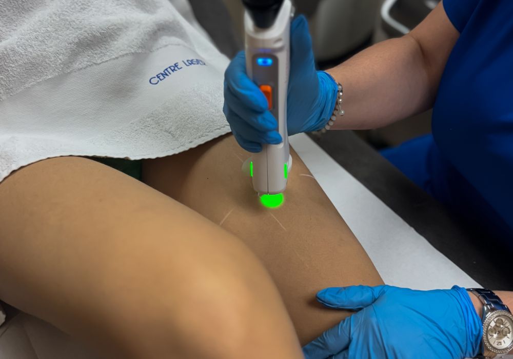 Jambes complètes (la séance)